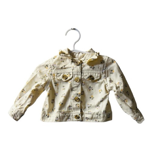 Little Lass floral, print jacket and skort Girls Toddler Size 12 Months - Picture 7 of 11